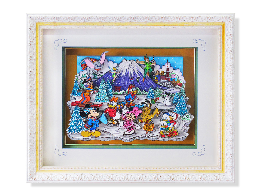 定番人気! 絵 3Dアート <チャールズ・ファジーノ> happy birthday